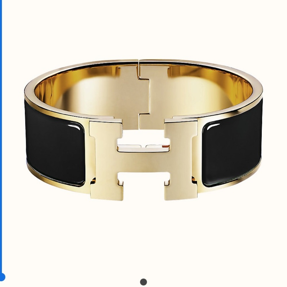 Hermès Clic Clac in Noir Black